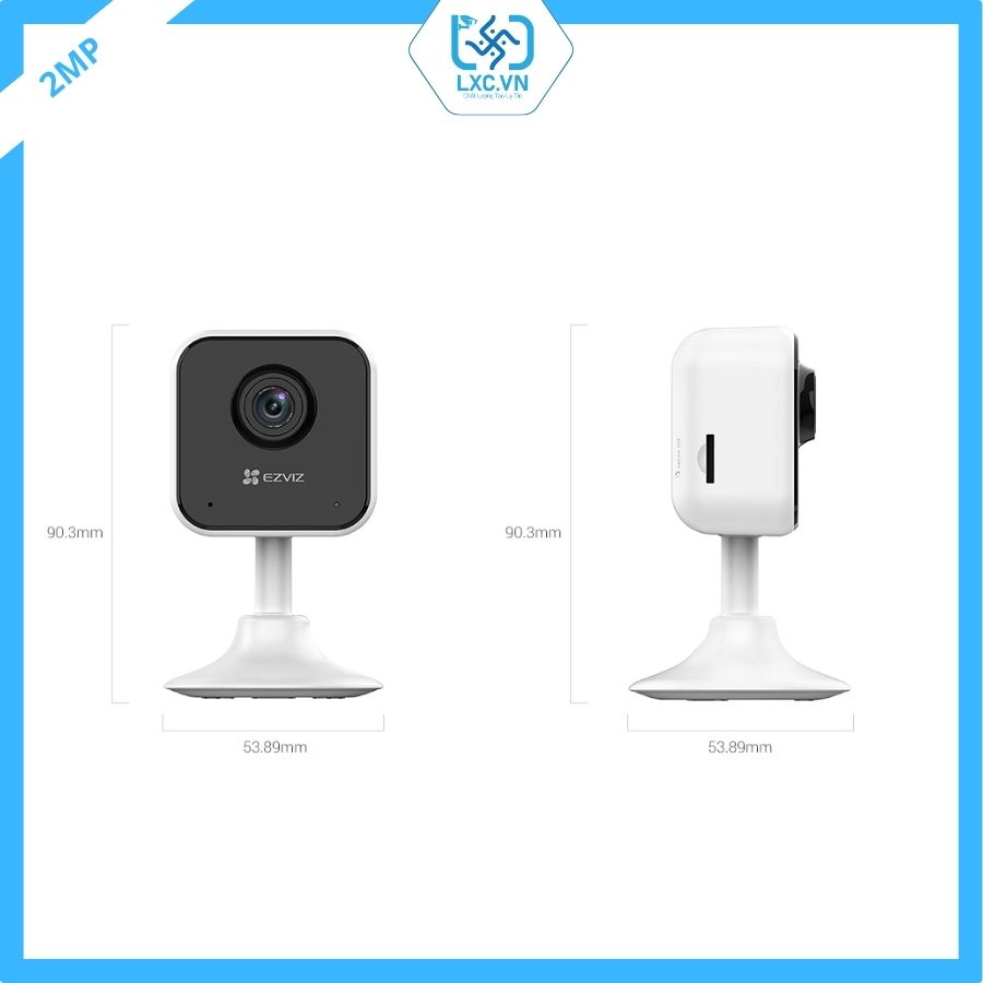 Camera Ezviz C1HC Wifi trong nhà 2MP chuẩn nén H265 I Chính hãng